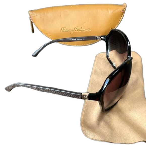 Tommy Bahama Vintage Sunglasses Rose Tortoise Frame main image 6